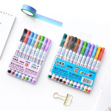 12 color whiteboard marker pen Erasable markers for whiteboard glass ...