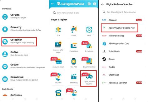 Cara Isi Saldo Google Play Dengan Mudah