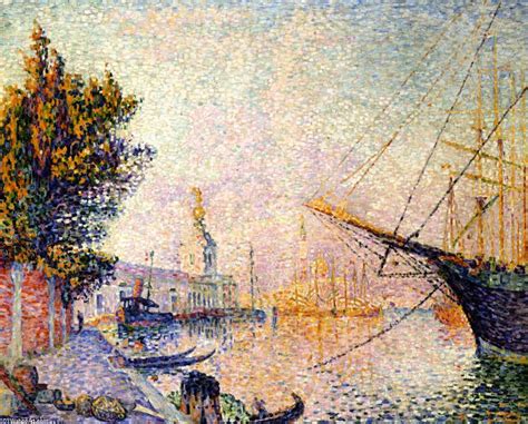 Museu De Reproduções De Arte O Dogana 1904 por Paul Signac 1863 1935