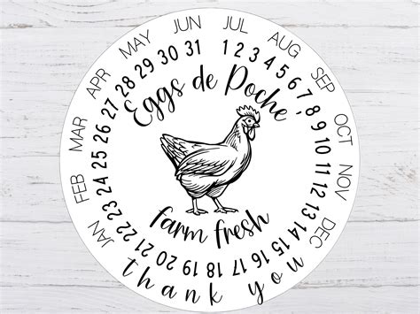 Customized Egg Carton Labels, Printable Egg Label, Egg Carton Label ...