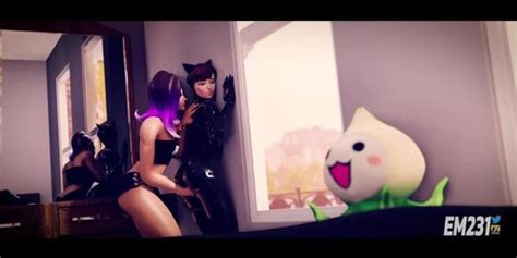 Overwatch Hot D Va And Sombra Part 1 Tnaflix