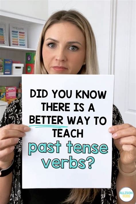 A Better Way To Teach Past Tense Verbs Speech Therapy Activities Elementary Speech Therapy