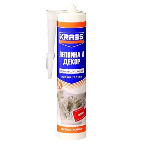 Монтажный клей Krass для стиропора и панелей - купить по выгодным ценам ...