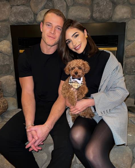 Image Great Olivia Culpo And Fiance Christian Mccaffrey S Cutest Pictures