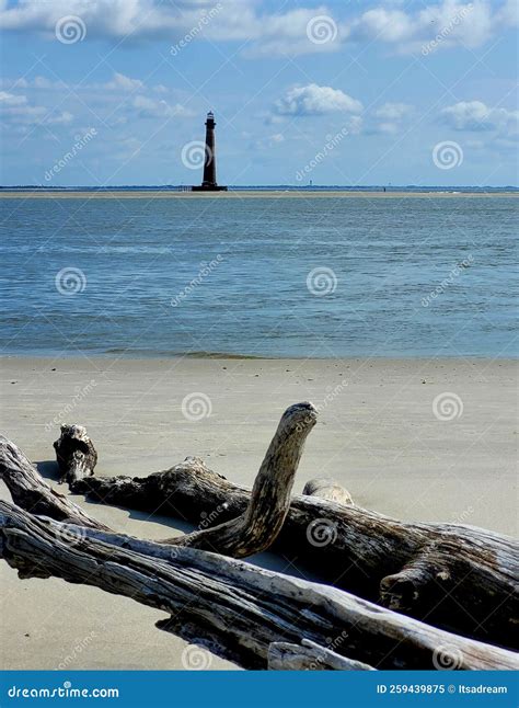 Folly beach South Carolina stock image. Image of breakwater - 259439875