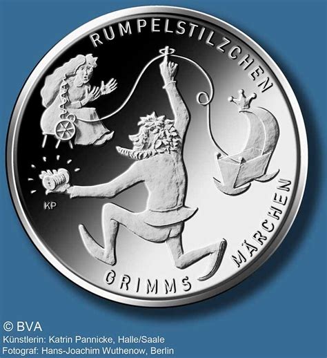 Deutschland 20 Euro Silbermünze Grimms Märchen Rumpelstilzchen 2022