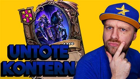 Untote Kontern Mit Dem Neuen Baron Aka Titus Hearthstone Schlachtfeld