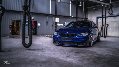 Bmw M3 F80 Blue Z Performance Zpforged 5 Wheel Front