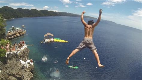 Ariel S Point Cliff Jumping Paradise Boracay Philippines Youtube