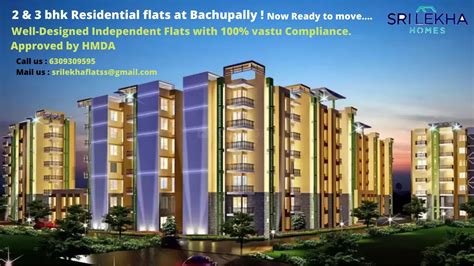 Bhk Apartments Flats Available At Bachupally With Vaastu