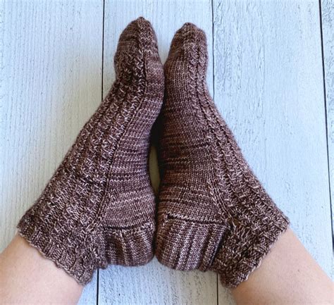 Mock Cable Knit Socks Pattern (Free Knitting Pattern) - love. life. yarn.