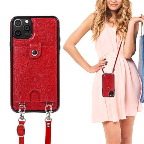 Iphone 12 Case Crossbody Wallet Phone Case Casebus Slim Crossbody Wallet Phone Case