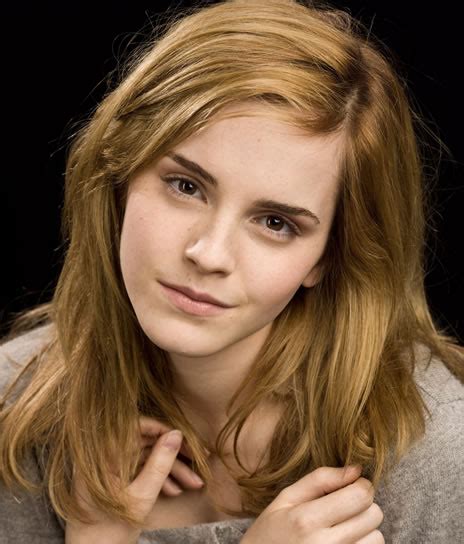 Emma Watson Layered Hair