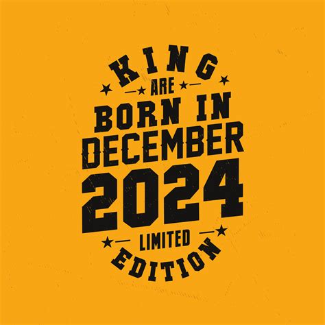 King are born in December 2024. King are born in December 2024 Retro ...