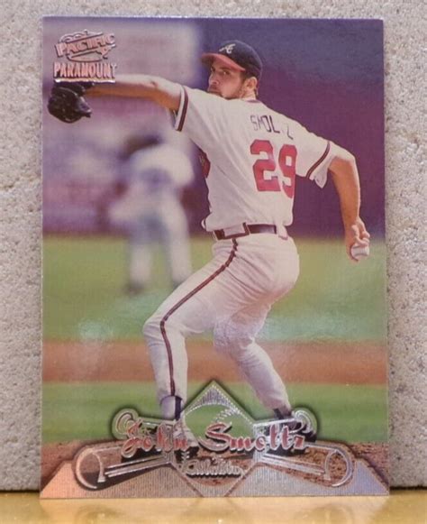 AUCTION 550 BASEBALL CARD PACIFIC PARAMOUNT ATLANTA BRAVES JOHN