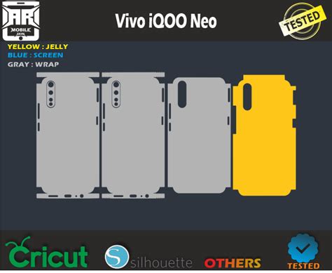 Vivo Iqoo Neo Skin Template Vector Armobileskin