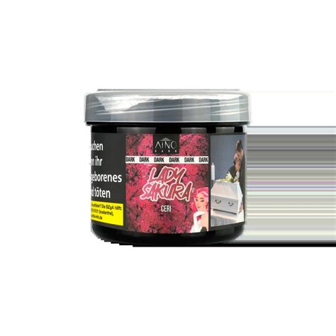 Aino Dark Blend Lady Sakura G Shisha Tabak G Nstig Bestellen