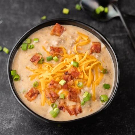 Crockpot Cheeseburger Soup Recipe Eating On A Dime