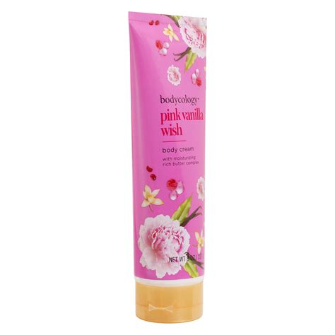 Bodycology Pink Vanilla Wish Moisturizing Body Cream 8 Oz