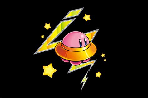 Kirby Ufo Wallpaper