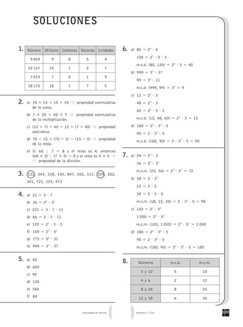 Repaso Mates Eso Sm Pdf