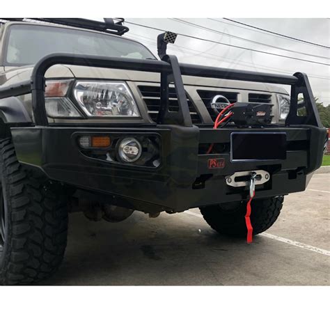 ADR Approved Bull Bar Winch Bar for Nissan Patrol GU 1998-2006 UTE