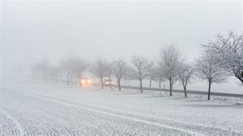 Sterreich Wetter Tr B Und Frostig Leichter Schneefall Oe At