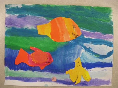 Eric Carle Inspired Warm And Cool Color Nd Grade Fish Warm And Cool