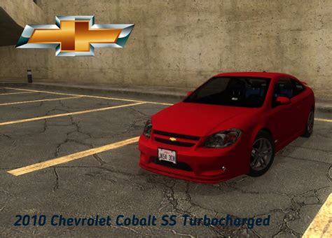 Chevrolet Cobalt Ss Turbocharged Gta San Andreas