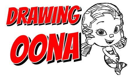 How To Draw Oona From Bubble Guppies Youtube