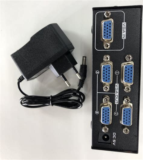 4 PORT 200MHz VGA SPLITTER – Supply Haven