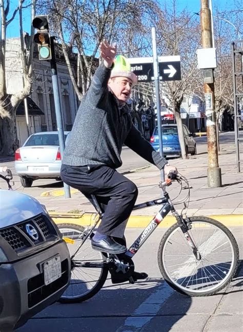 Bicicleteada en adhesión a Santa Rosa de Lima La Voz de Bragado