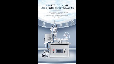 Zonesun Automatic Liquid Filling Capping Machine Peristaltic Pump Eye