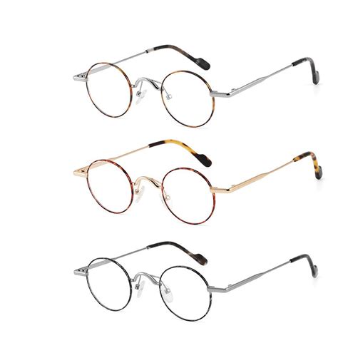 Round Eyeglasses Frames Men Women Prescription Optical Glasses Small Size Retro Eyeglasses