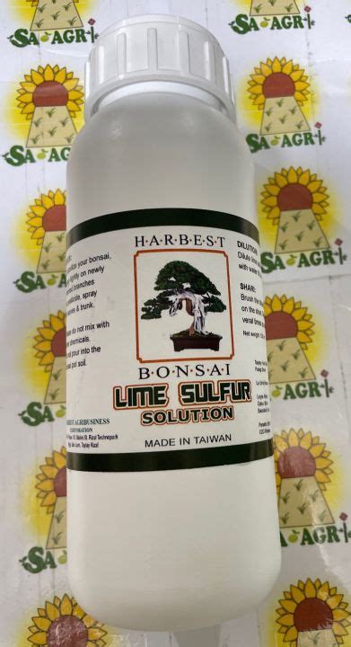 BONSAI LIME SULFUR / LIME SULPHUR SOLUTION (500mL) BY HARBEST | Lazada PH