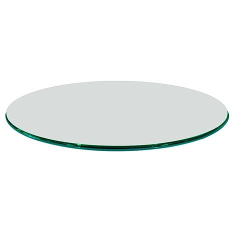 Fab Glass and Mirror 60" Round Ogee Tempered Glass Table Top | Wayfair