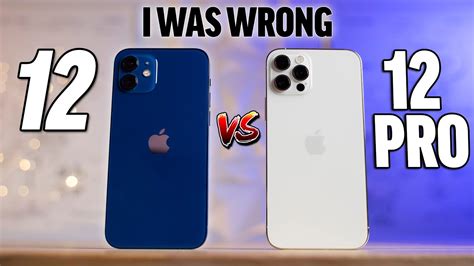 Iphone 12 Vs 12 Pro Real World Differences After 1 Week Youtube