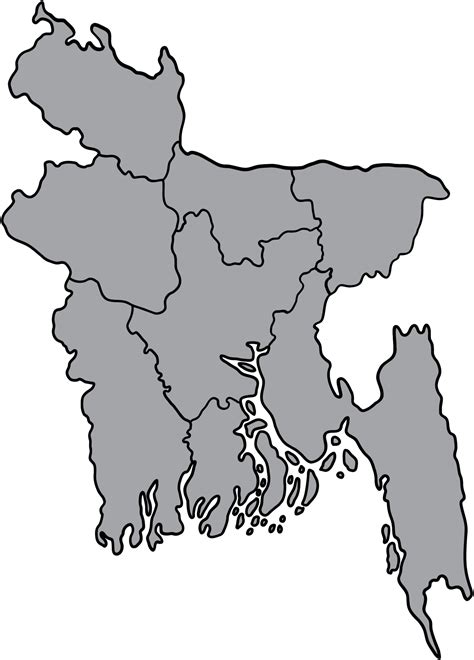 Doodle Freehand Drawing Of Bangladesh Map Png