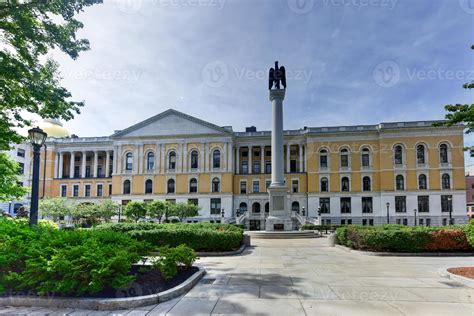 The Massachusetts State House, also called Massachusetts Statehouse or ...