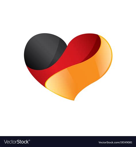 Germany flag Royalty Free Vector Image - VectorStock