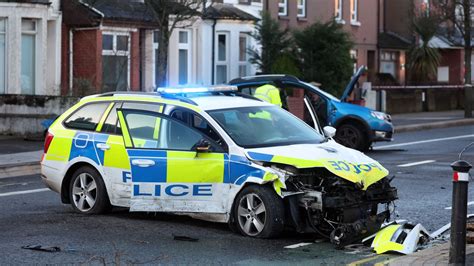 Police Car Involved In Crash On Albertbridge Road In East Belfast Utv