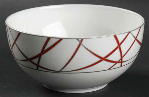 Savoy Red Soup Cereal Bowl By Fifth Pts Replacements Ltd