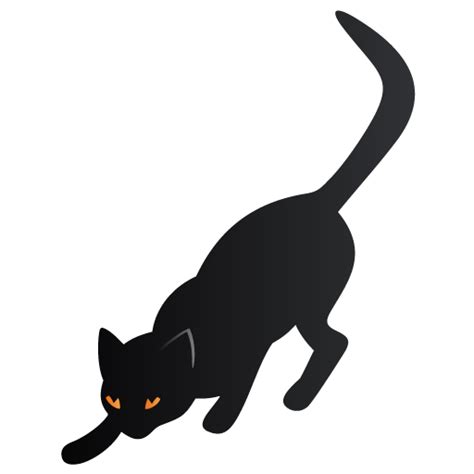 Black Cat Icon Clipart Best