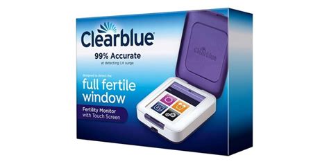 Fertility Monitor With Touch Screen Fertility Tests Clearblue