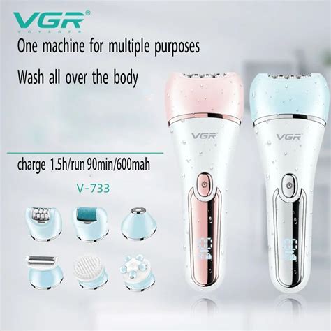 In Female Epilator Electric Shaver Facial Hair Removal Lady Beauty Set Bikini Trimmer