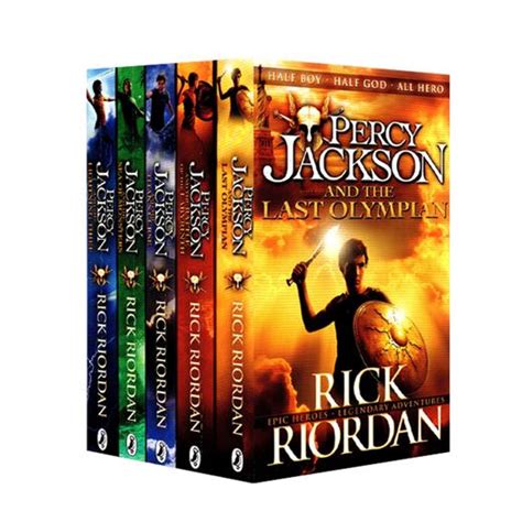 波西杰克逊系列 第一季 Percy Jackson 中高章英文原版书 小花生网