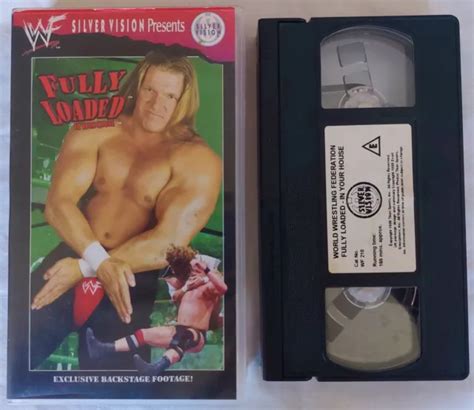 WWF FULLY LOADED In Your House 1998 VHS Video TESTED WWE WCW