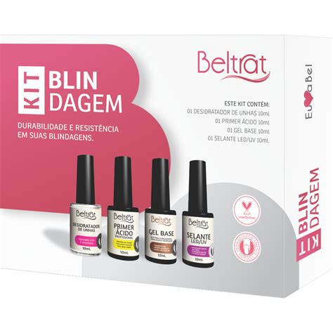 Kit Blindagem Beltrat Selante Gel Base Primer Desidrat Shopee