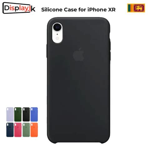 Silicone Back Cover Case For iPhone Xs - Display.LK