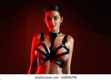 Beautiful Naked Woman Posing Sexy Lingerie Stock Photo 618944798 Shutterstock